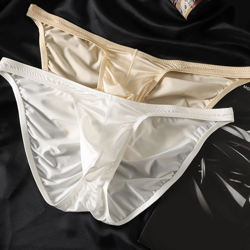 Seksowne majtki męskie, błyszc – Pouch Boxer Pouch recenzja i cena
