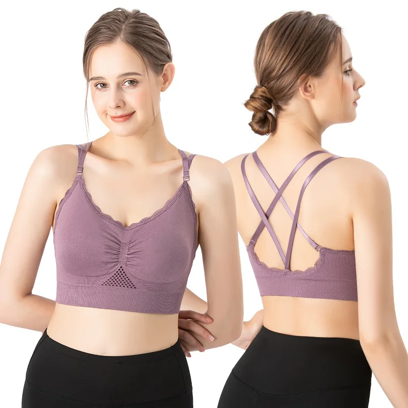 Biustonosz sportowy z koronką, – Quick Dry Underwear recenzja i cena